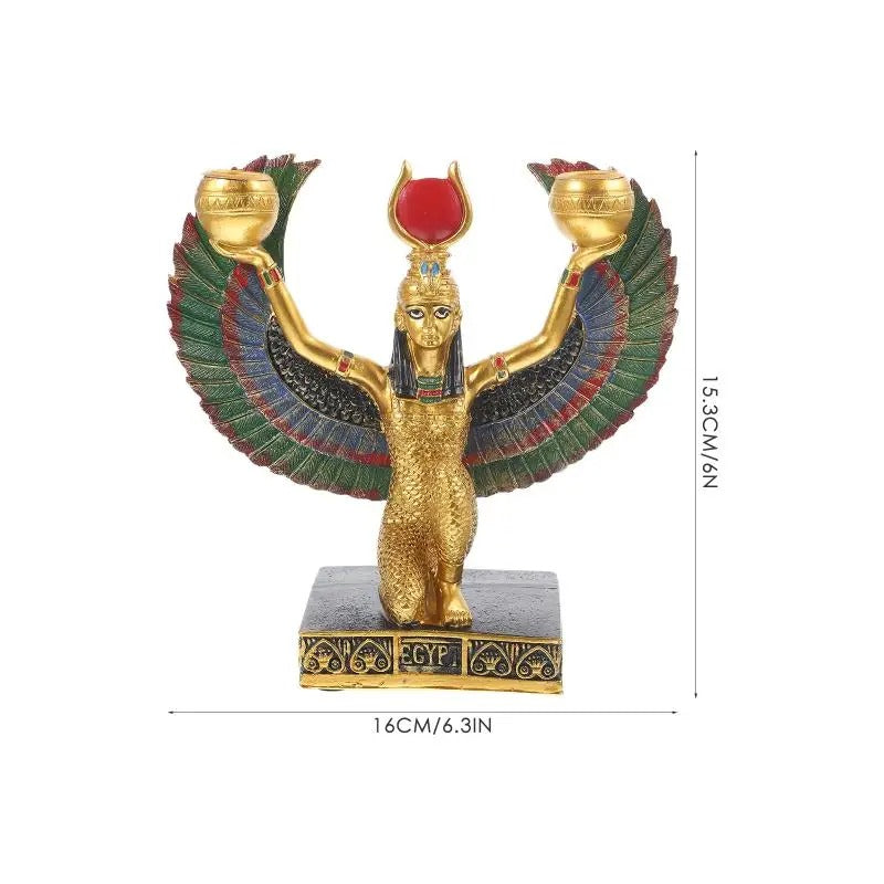 Egyptian Goddess Auset / Isis Statue - Devine Femininity