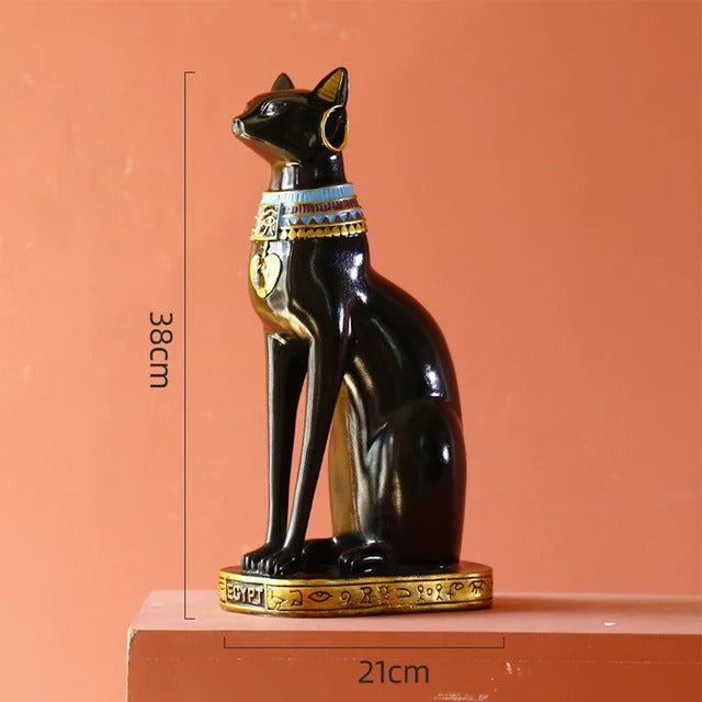 Bastet Egyptian Cat Statue- The Devine Guardian