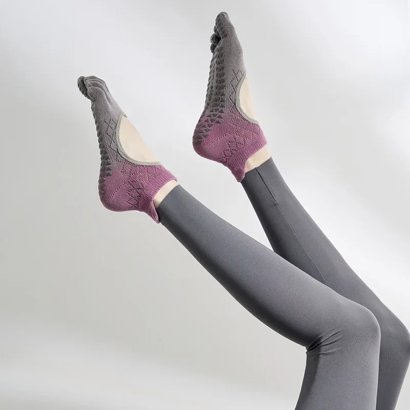 Pilates Non-Slip Toe Socks