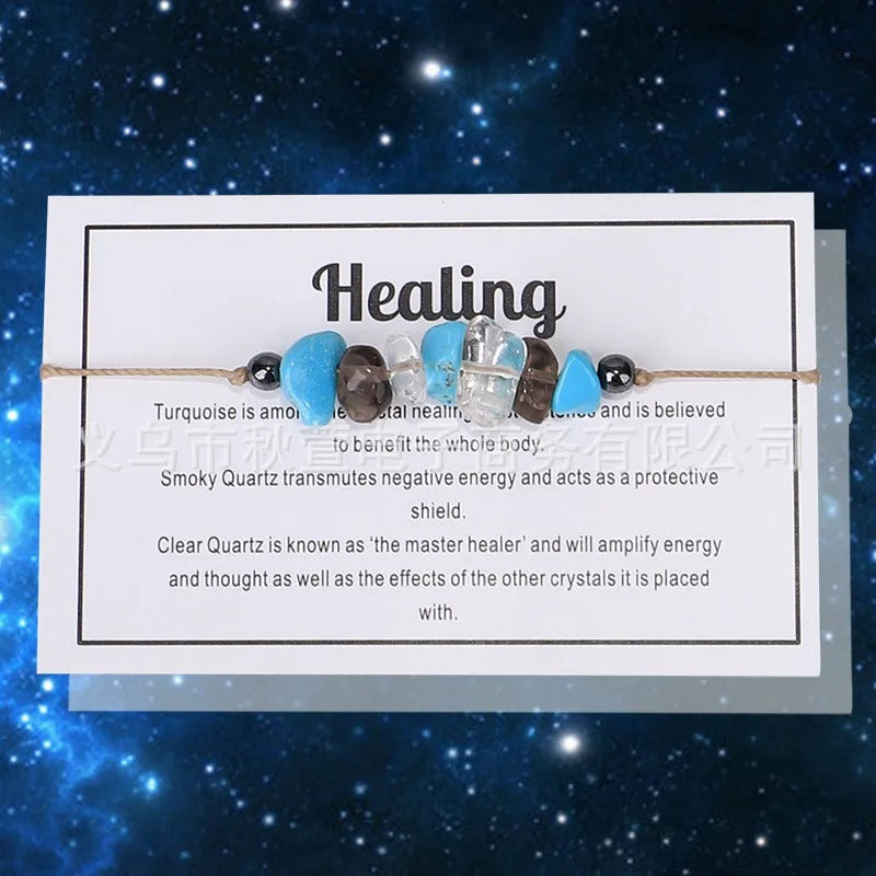 Handmade Crystal, Reiki Bracelets- Holistic Healing ✨